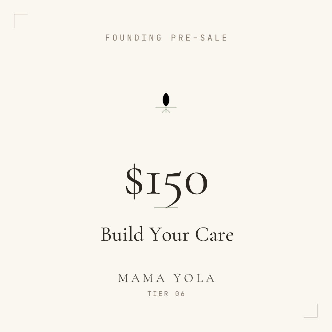 Founding Support — $150 · Build Your Care