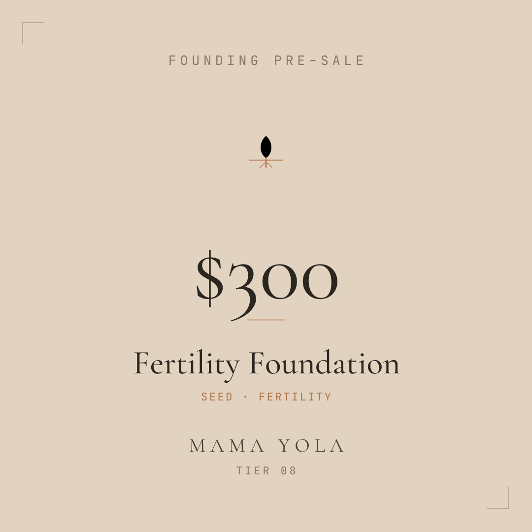 Pre-Sale Bundle — $300 · Fertility Foundation