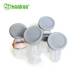 Haakaa Silicone Breast Pump Lid — Grey