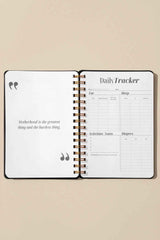 Postpartum Journal: Prompts for Mama + Daily Tracker for Baby