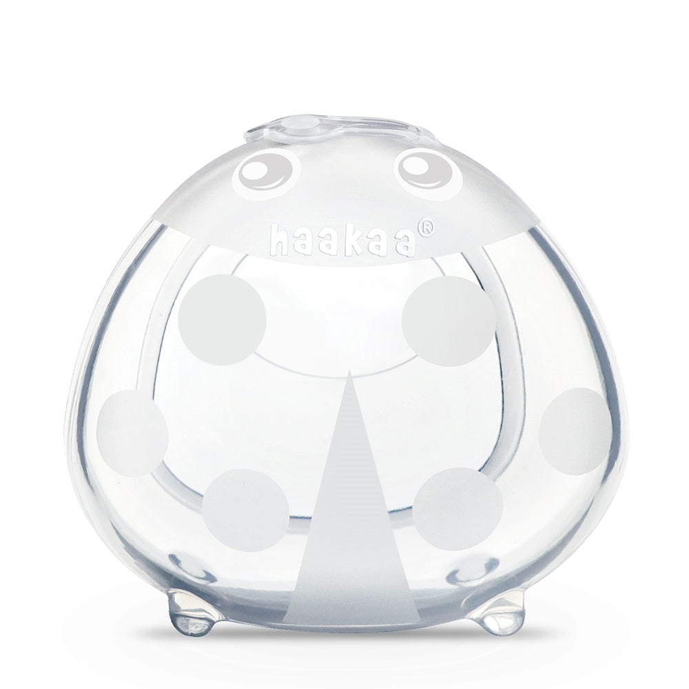 Haakaa Ladybug silicone milk collector, 2.5 oz