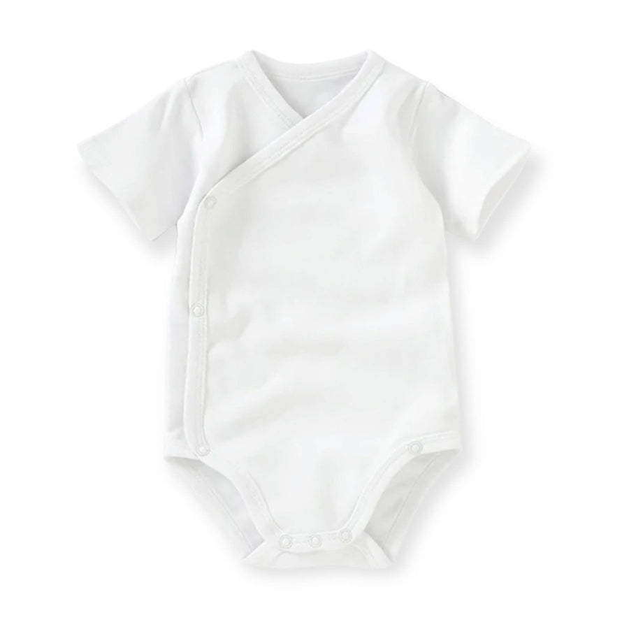 Little Organic Co — Short Sleeve Kimono Bodysuit